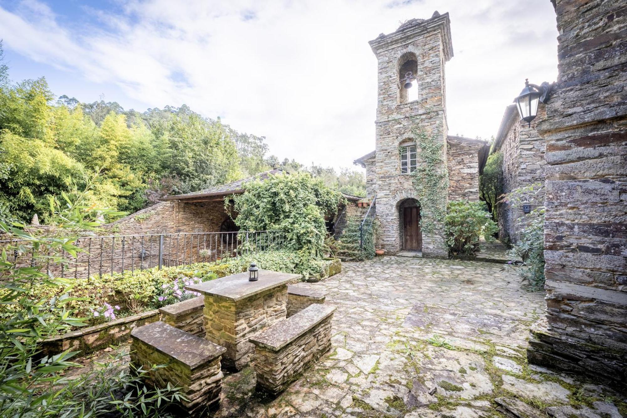 Caserio La Corredoira - Villa de lujo en Armeirín Cobre Exterior foto
