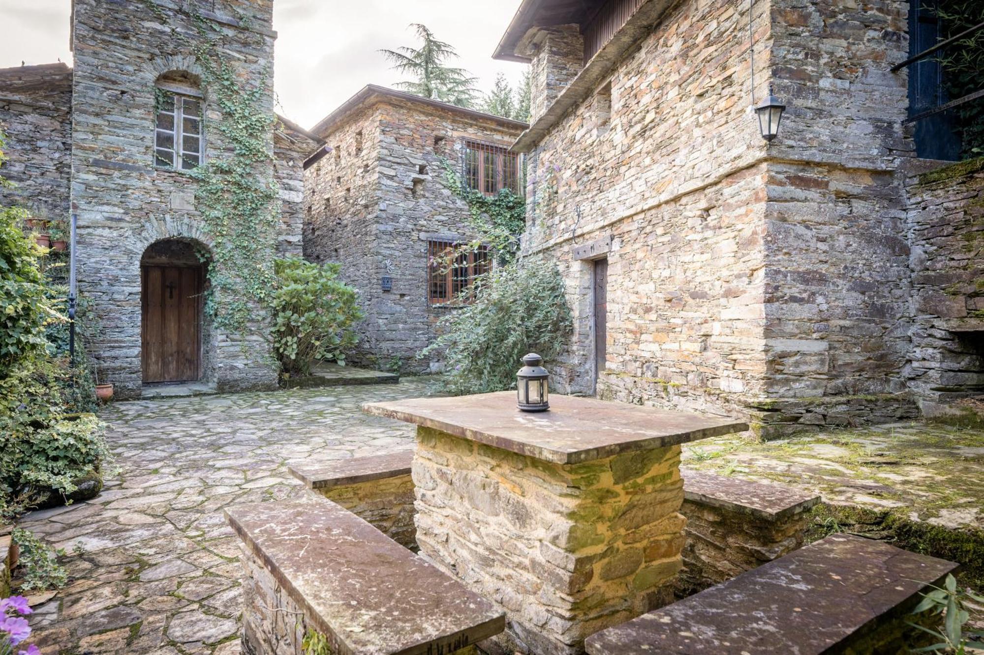 Caserio La Corredoira - Villa de lujo en Armeirín Cobre Exterior foto